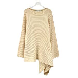 Dior beige cashmere knit sweater